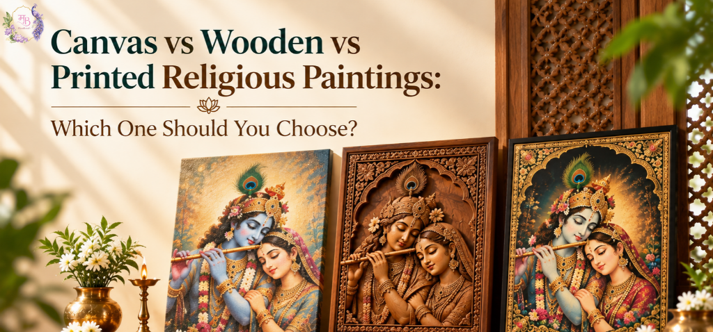 Canvas vs Wooden vs Printed Religious Paintings: Which One Should You Choose?